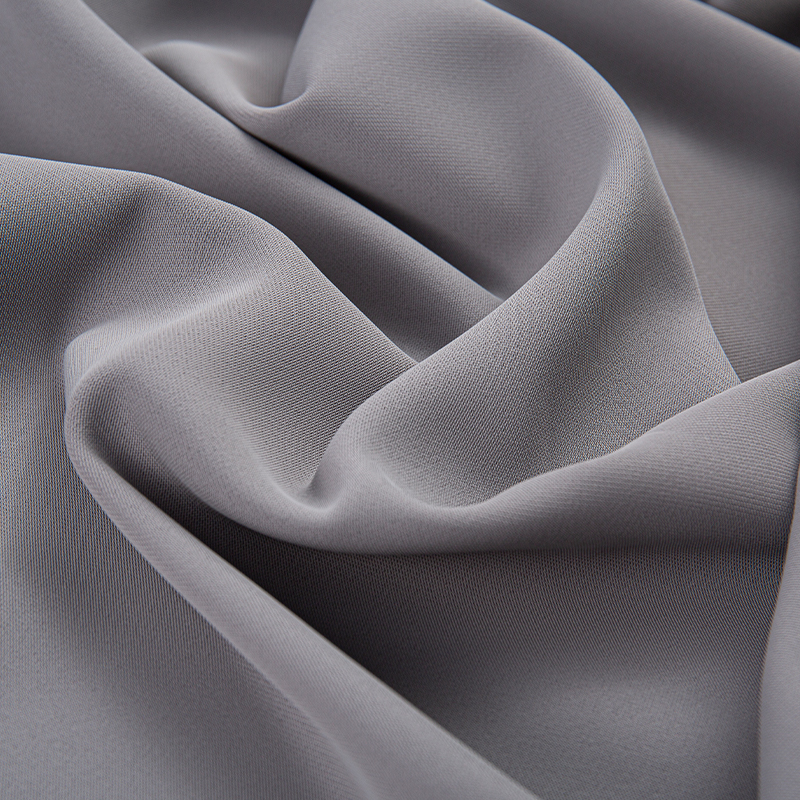 HY016 260gms gris texture mate respirant tissu spandex extensible dans les quatre sens pour vêtements de sport, mode décontractée