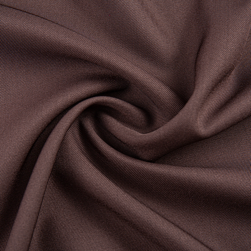 HY423 Violet foncé 275GSM Tissu Lelis 3/3 sergé tissu doux et lisse