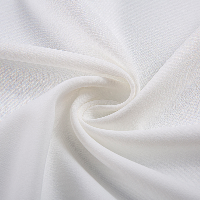 HY607 CEY mat CEY2/1 Tissu mélangé sergé pur, tissu décontracté blanc