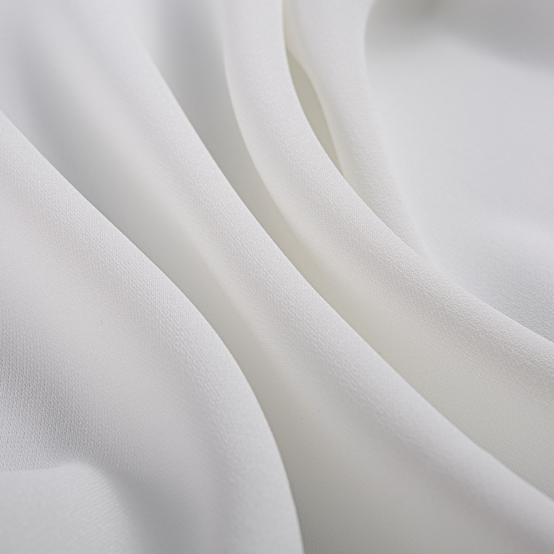 Tissu composite blanc double face DS529 CEY, cartes cassées, pour vêtements professionnels et uniformes fonctionnels