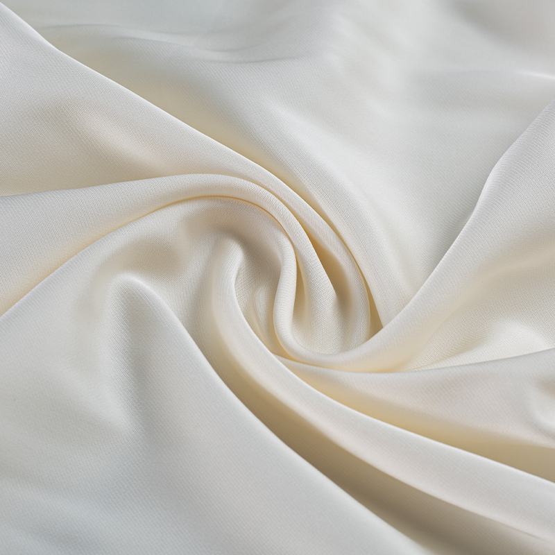 HY372 Tissu de soie satiné incliné imitation acide acétique 3/1