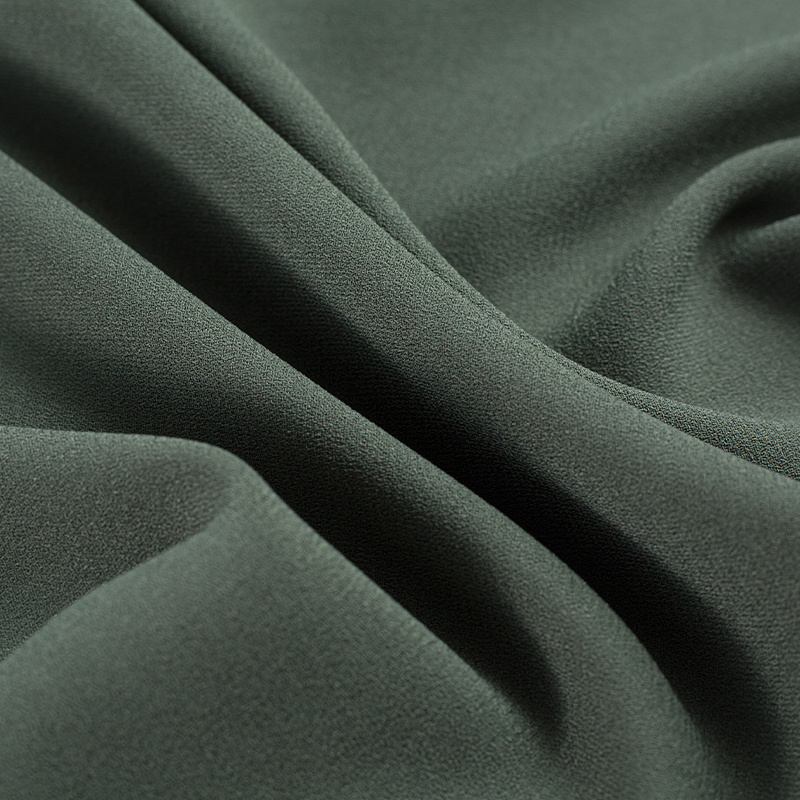 Tissu mélangé en soie d'aspect ramie de fil composé de HY130 150GSM 100%P 5068